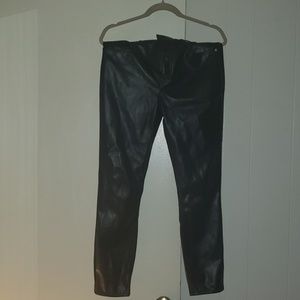 Express Leather Pants